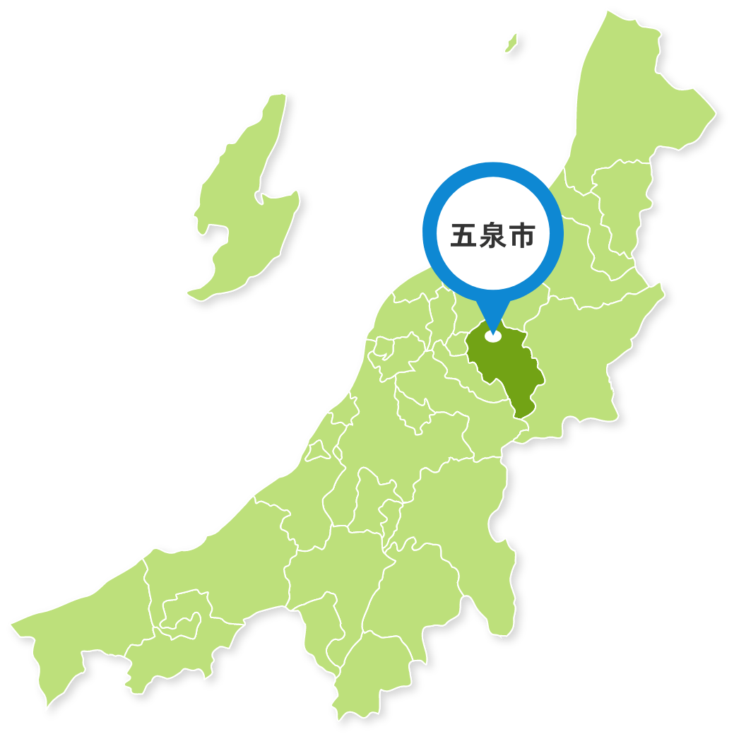 五泉市 地図